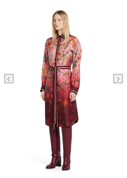 Guc 25fw printed dress