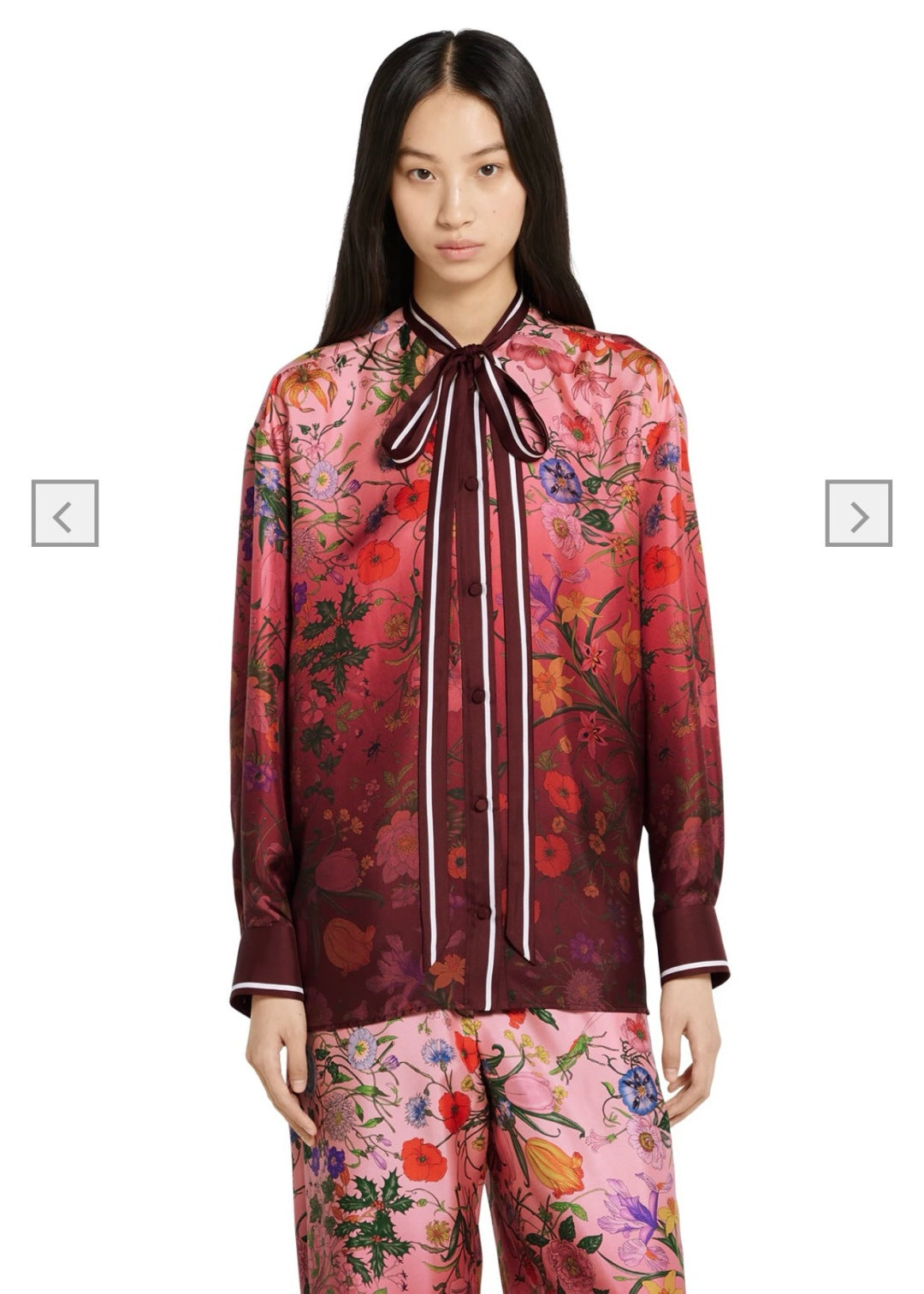 Guc 25fw printed shirt