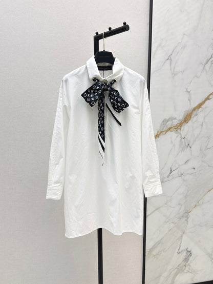 Louis 25fw scarf shirt