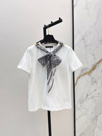 Louis 25ss scarf t-shirt