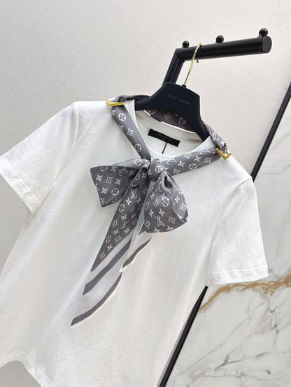 Louis 25ss scarf t-shirt