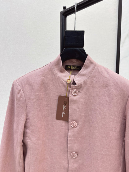 Loro 25fw linen jacket