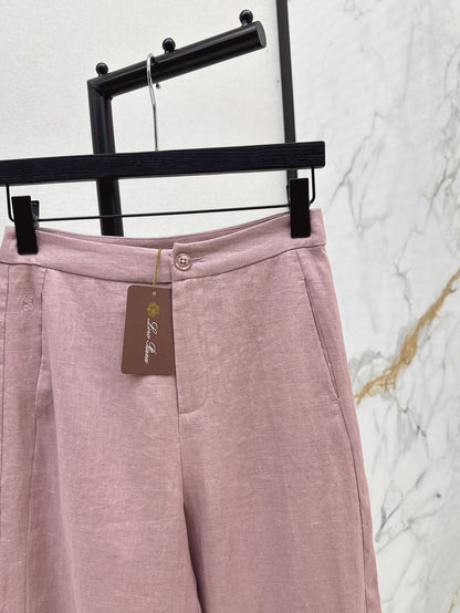 Loro 25fw linen pants