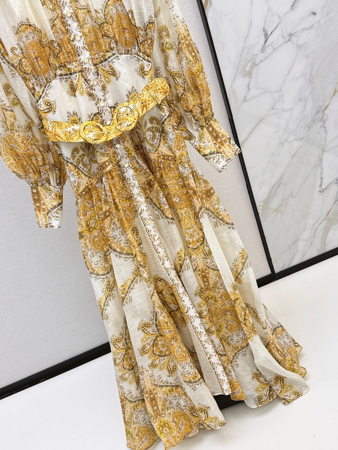 Zimm 25ss Linen dress