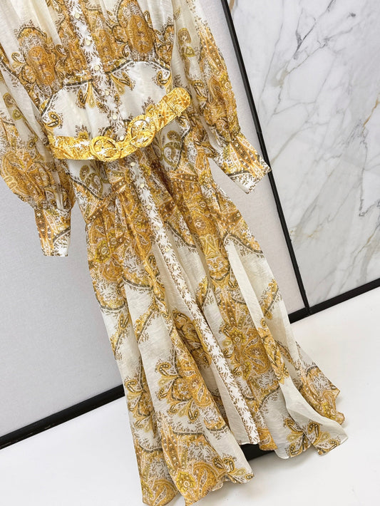 Zimm 25ss Linen dress