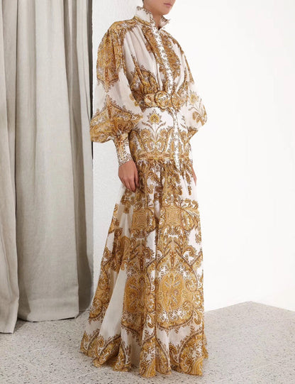 Zimm 25ss Linen dress