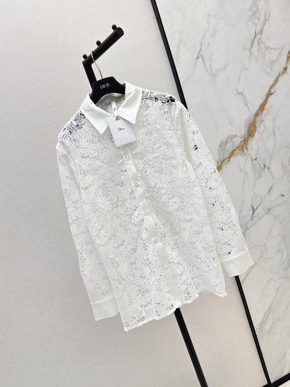 CD 25fw lace shirt