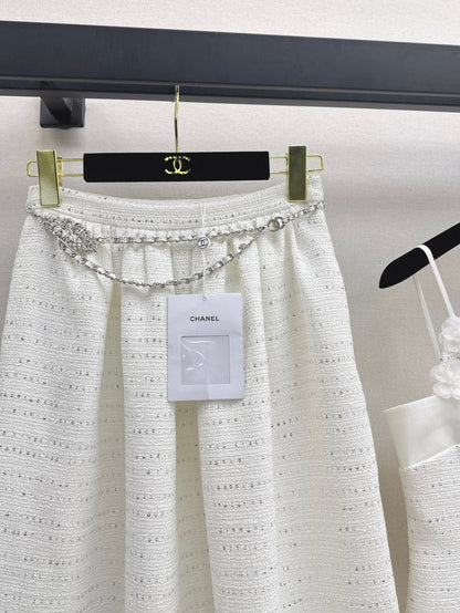 Chan 25fw woven skirt