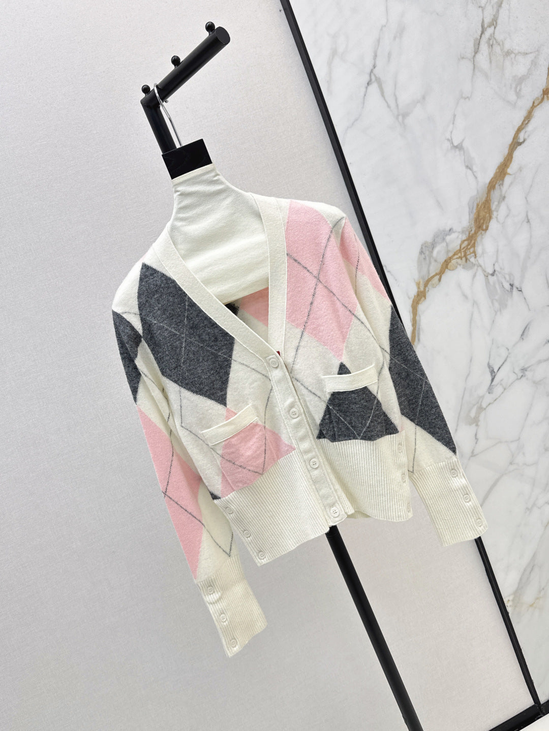Thom 25fw knitted cardigan