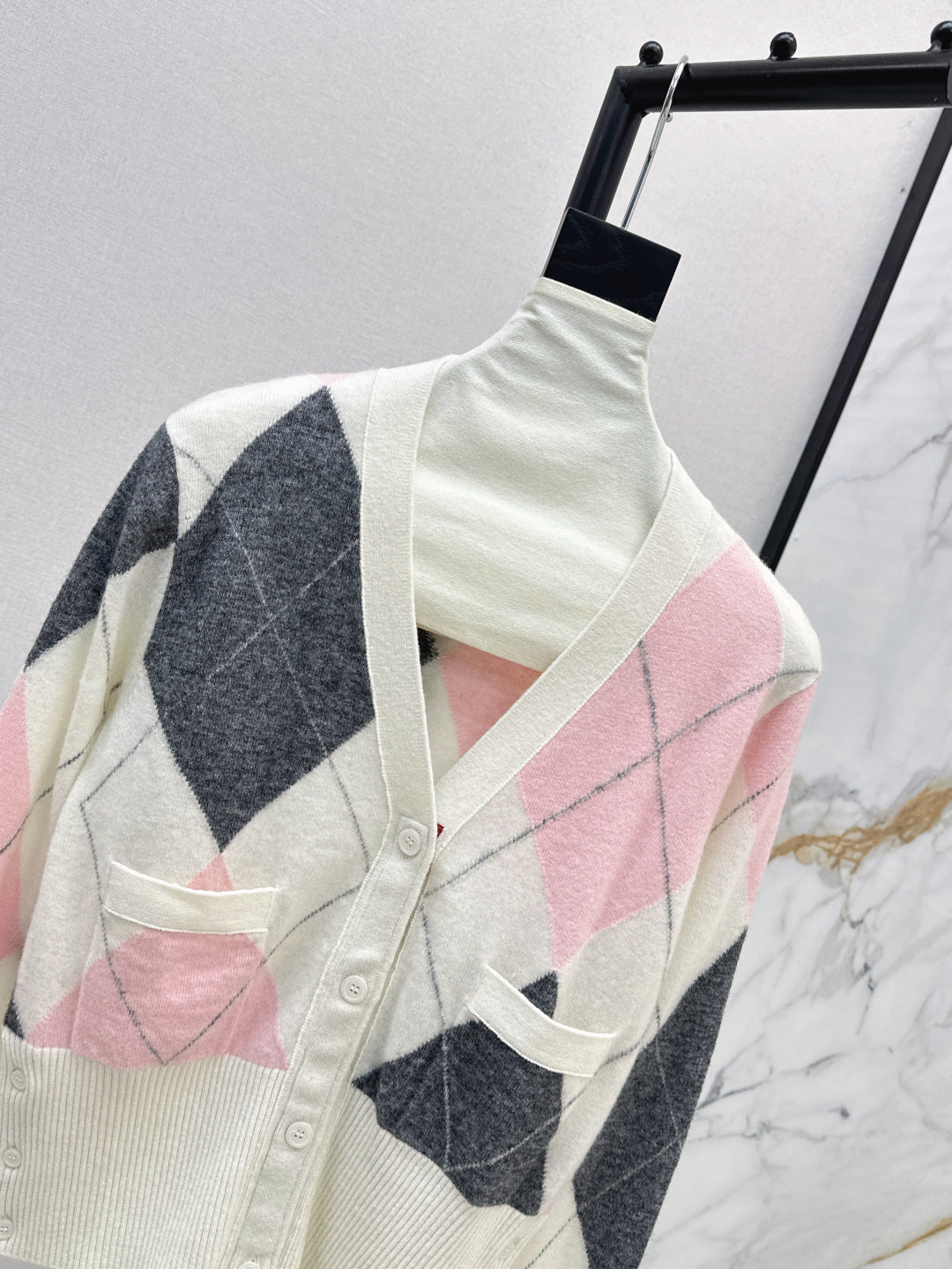 Thom 25fw knitted cardigan