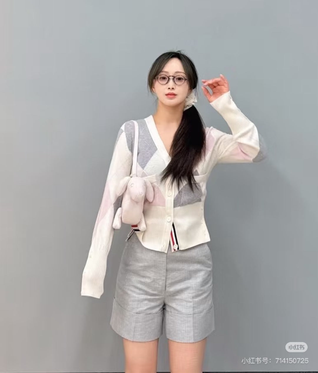 Thom 25fw knitted cardigan