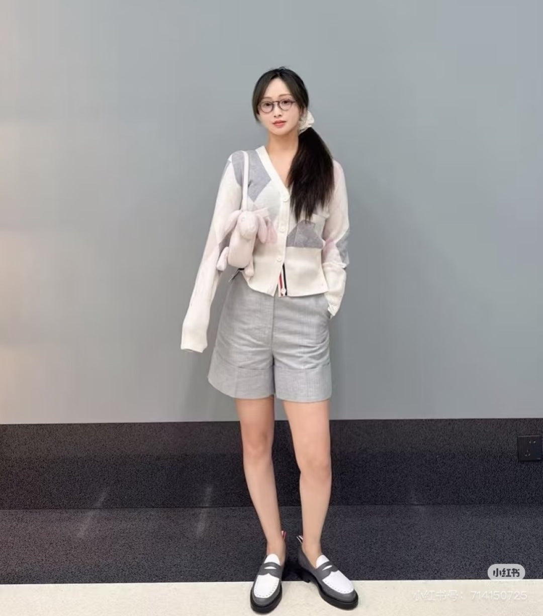 Thom 25fw knitted cardigan