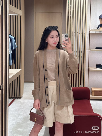 Loro 25fw cashmere cardigan