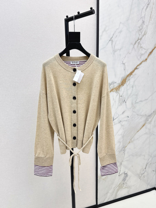 Brune 25fw cashmere cardigan