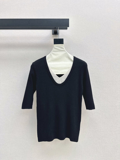 Brune 25fw knitted shirt