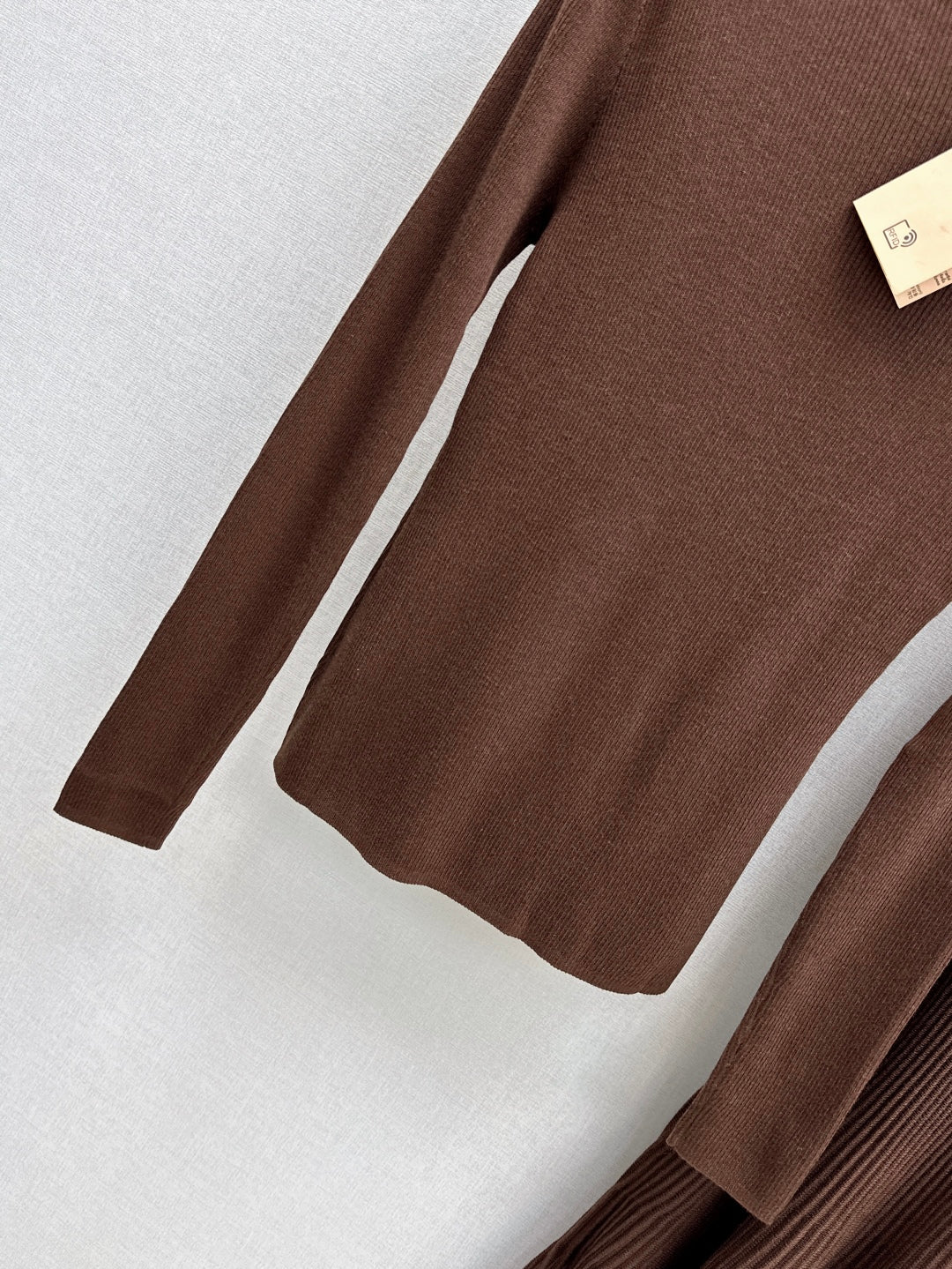 Miu 25fw knitted suit