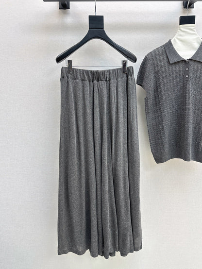 Loro 25fw knitted suit