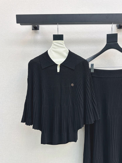 Miu 25fw knitted suit