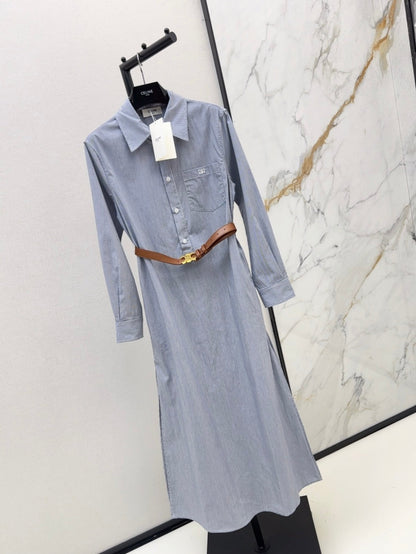 Celin 25fw shirt dress