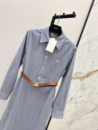 Celin 25fw shirt dress