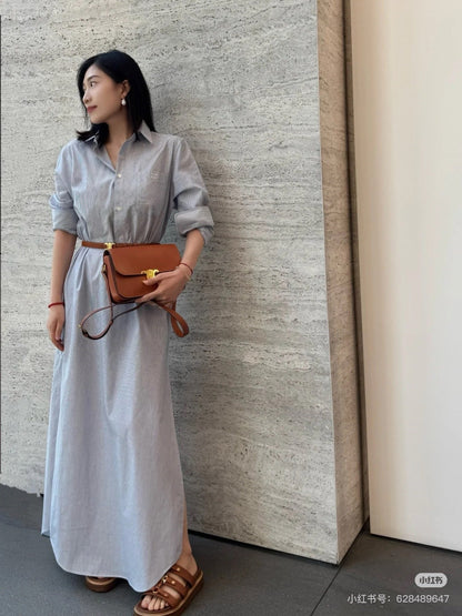 Celin 25fw shirt dress