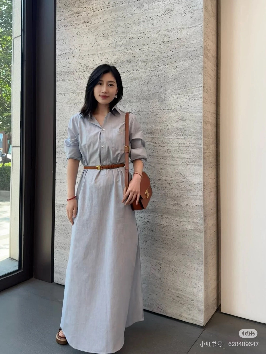 Celin 25fw shirt dress