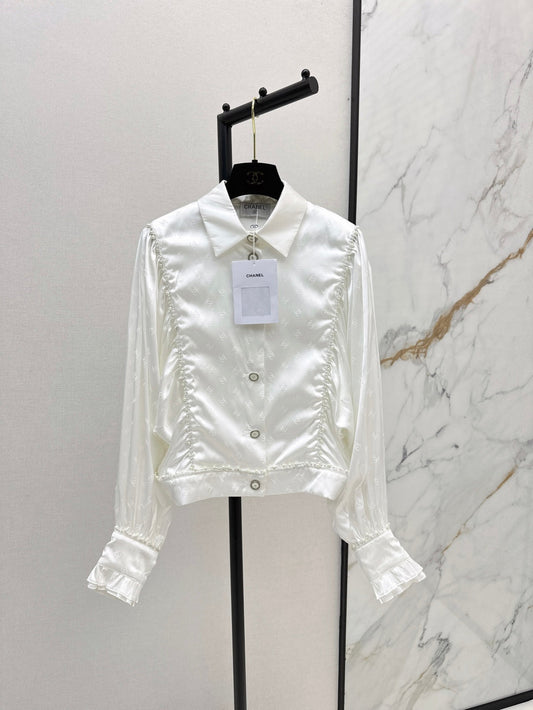 Chan 25fw jacquard shirt