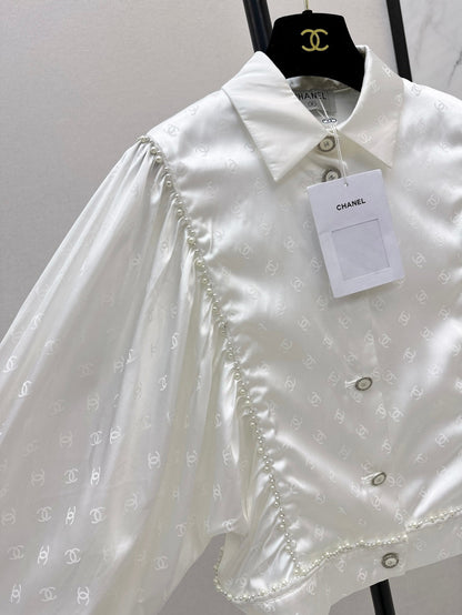 Chan 25fw jacquard shirt