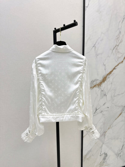 Chan 25fw jacquard shirt