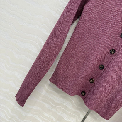 Brune 25fw knitted cardigan vest set