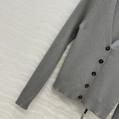 Brune 25fw cardigan vest set