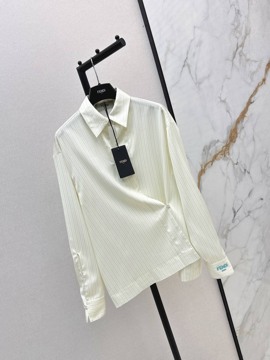 Fend 25fw pleated shirt