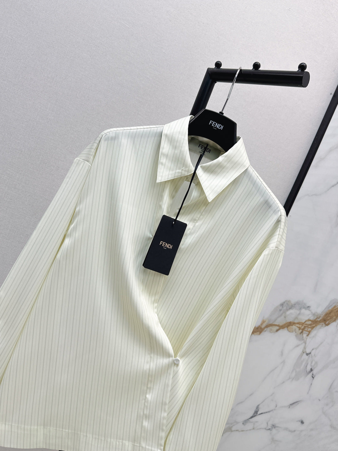 Fend 25fw pleated shirt