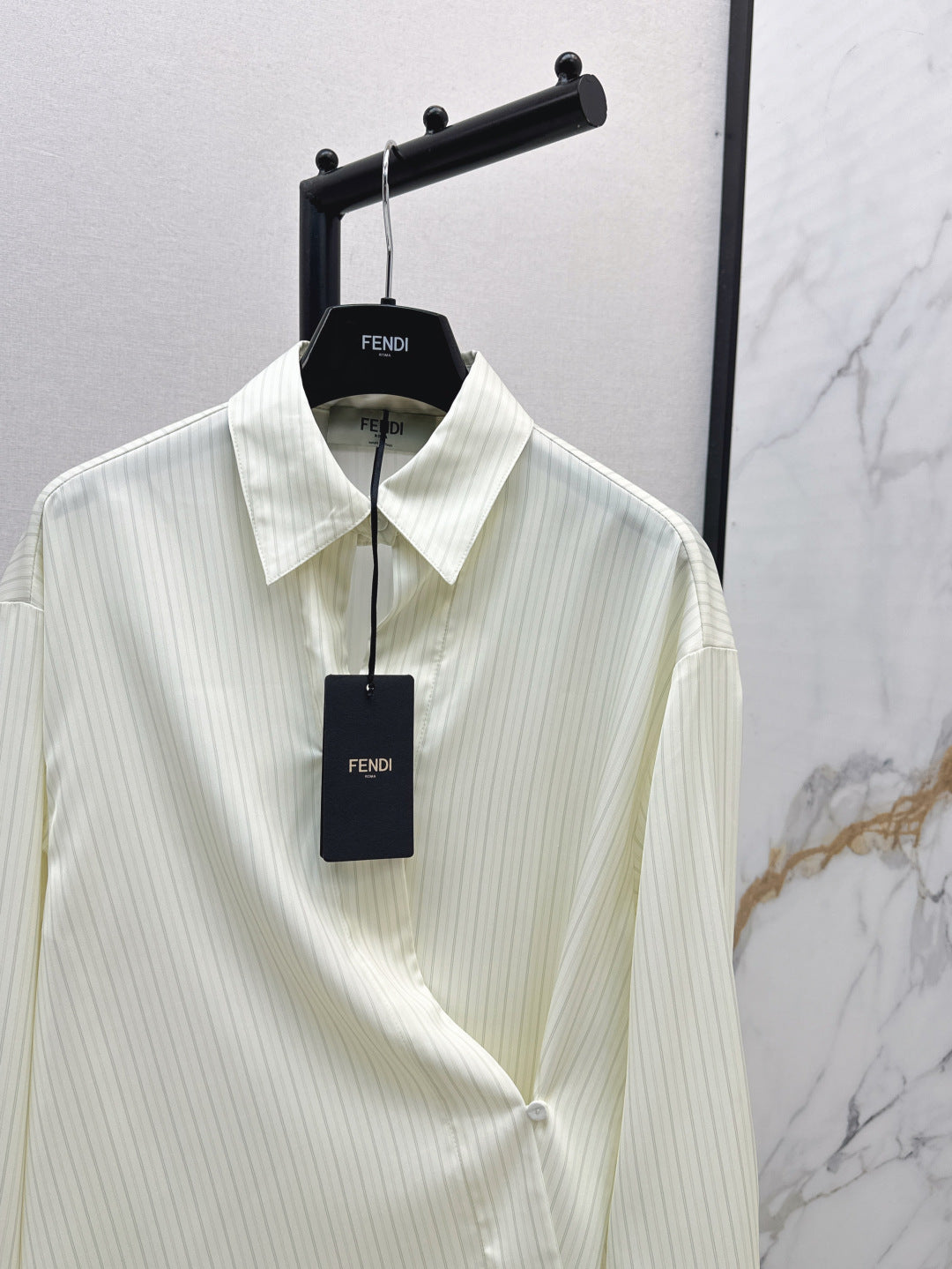Fend 25fw pleated shirt
