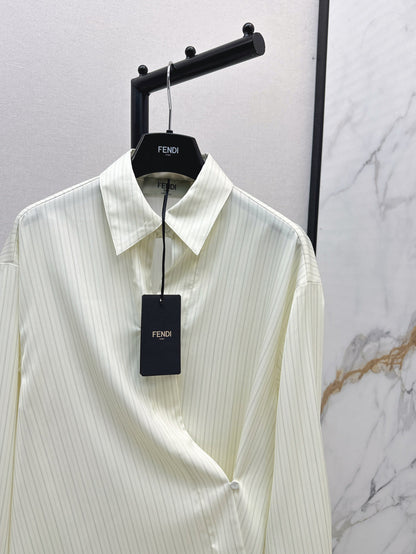 Fend 25fw pleated shirt