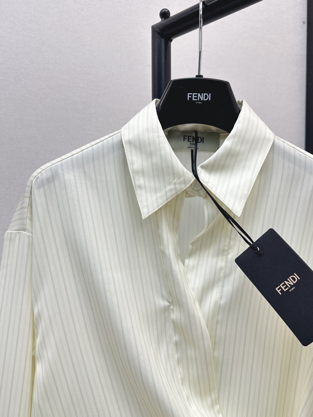 Fend 25fw pleated shirt
