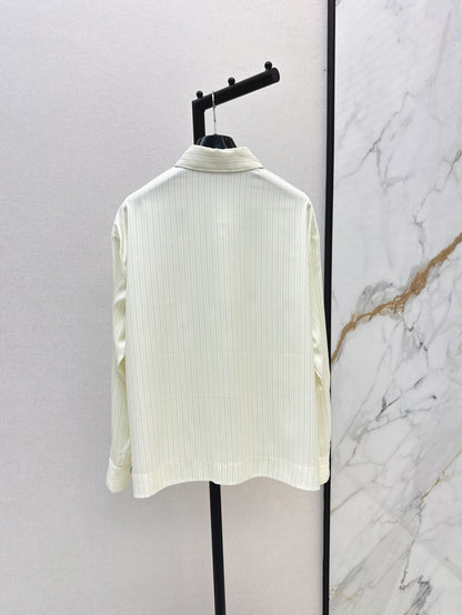 Fend 25fw pleated shirt