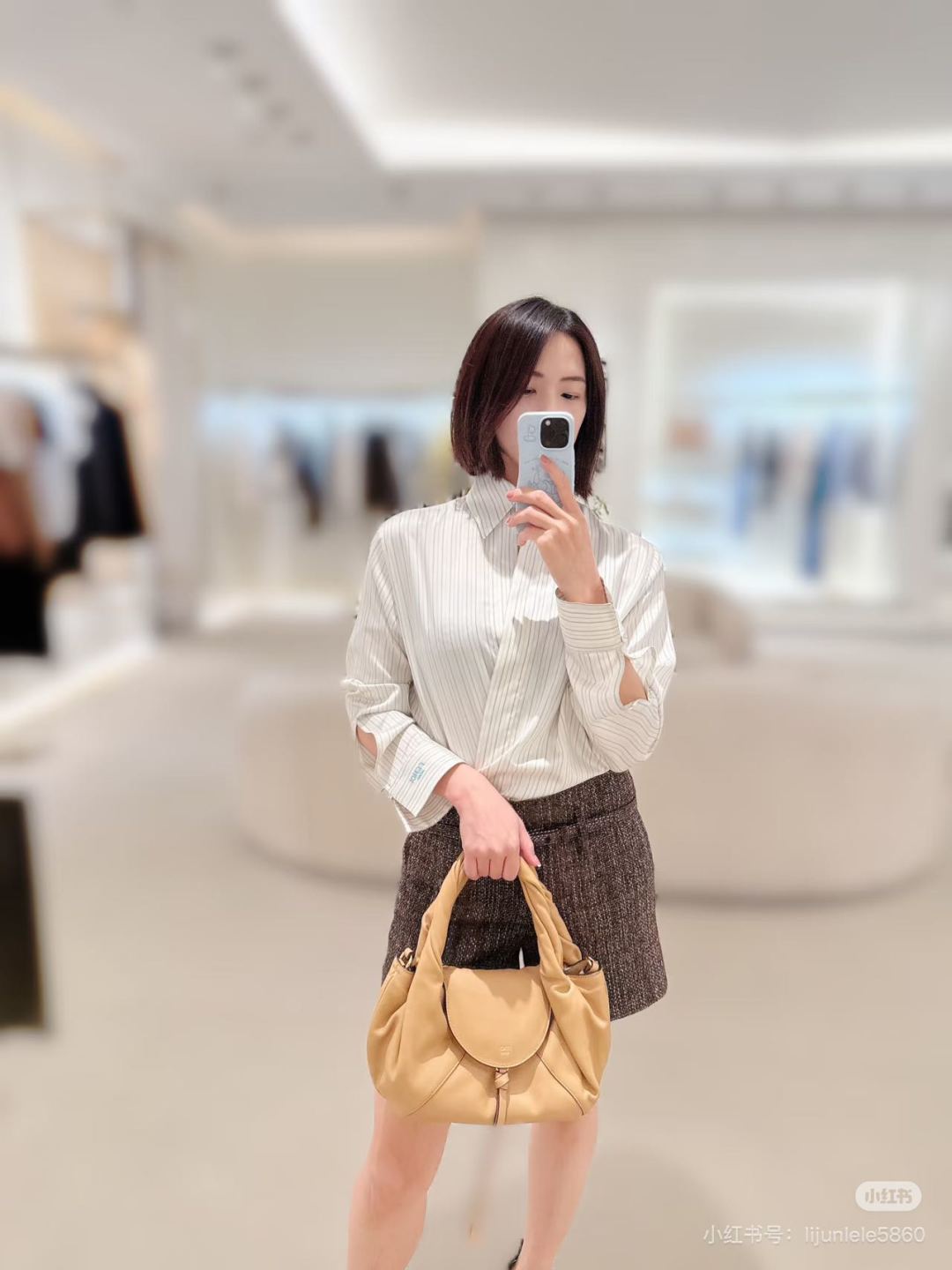 Fend 25fw pleated shirt