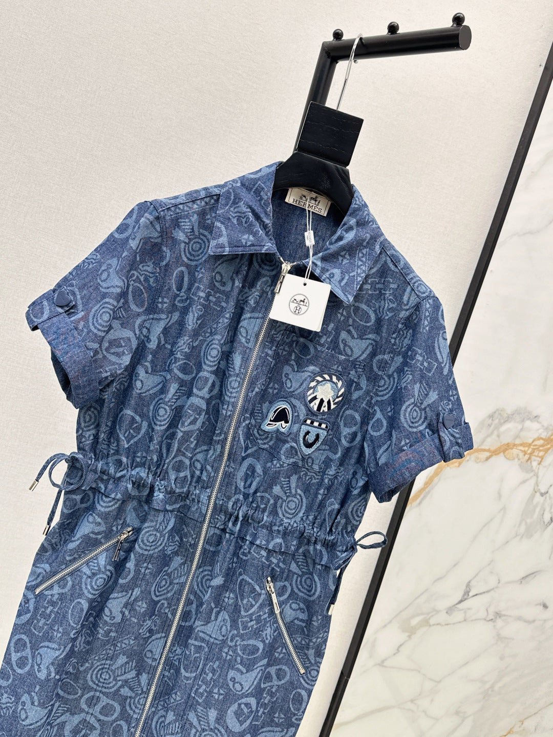 Herm 25fw drawstring dress