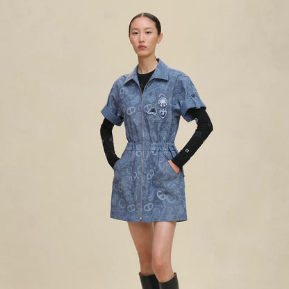 Herm 25fw drawstring dress