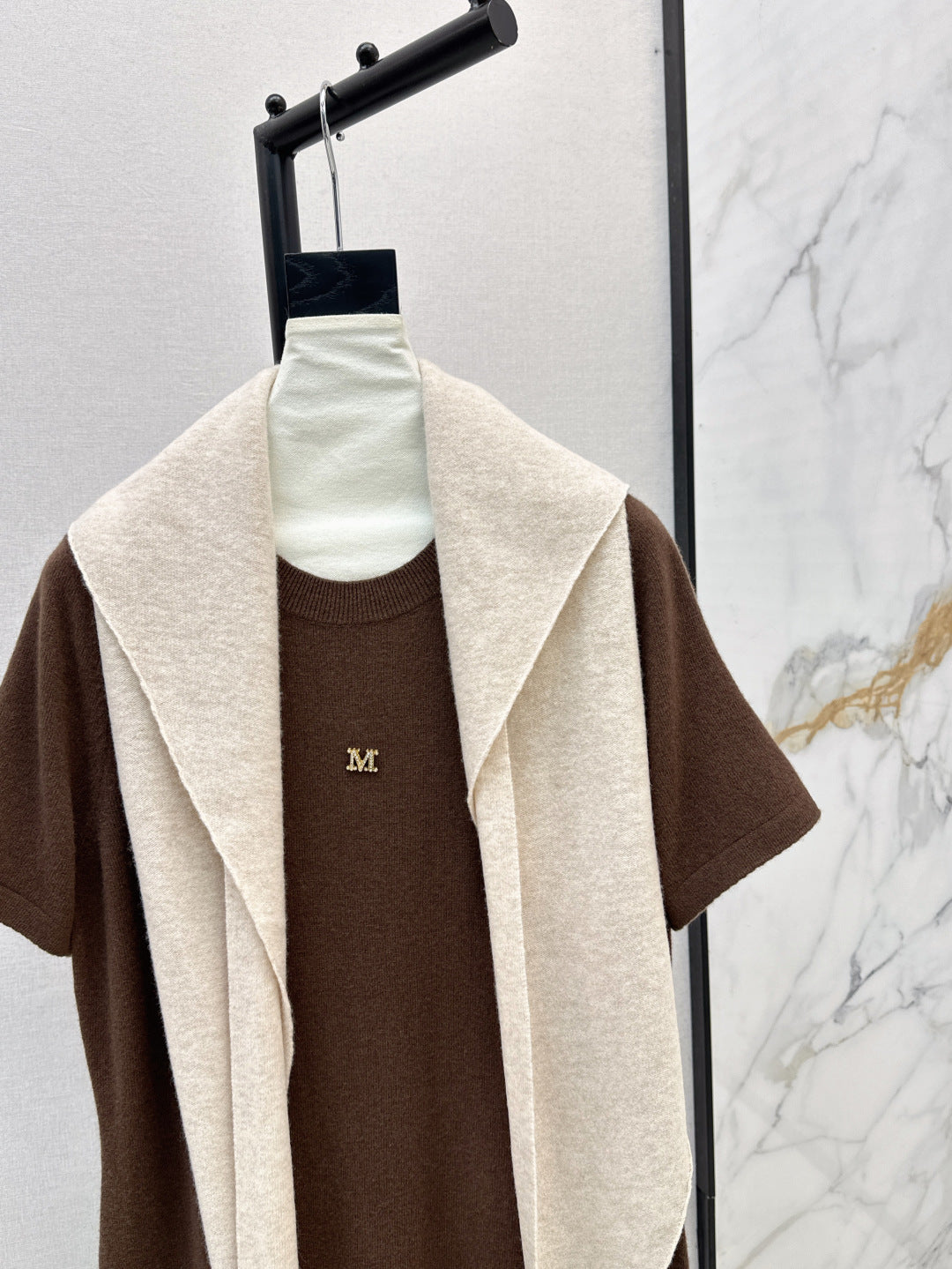 Max 25fw shawl dress