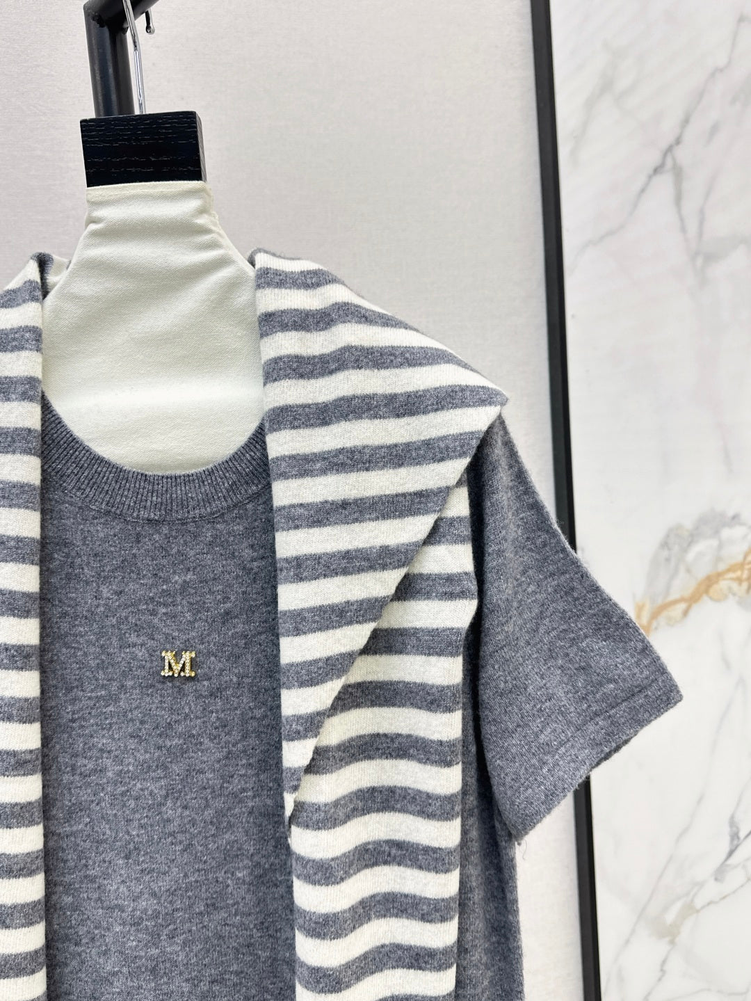 Max 25fw shawl dress