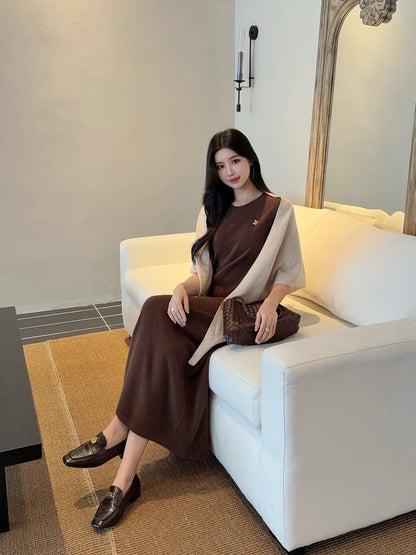 Max 25fw shawl dress