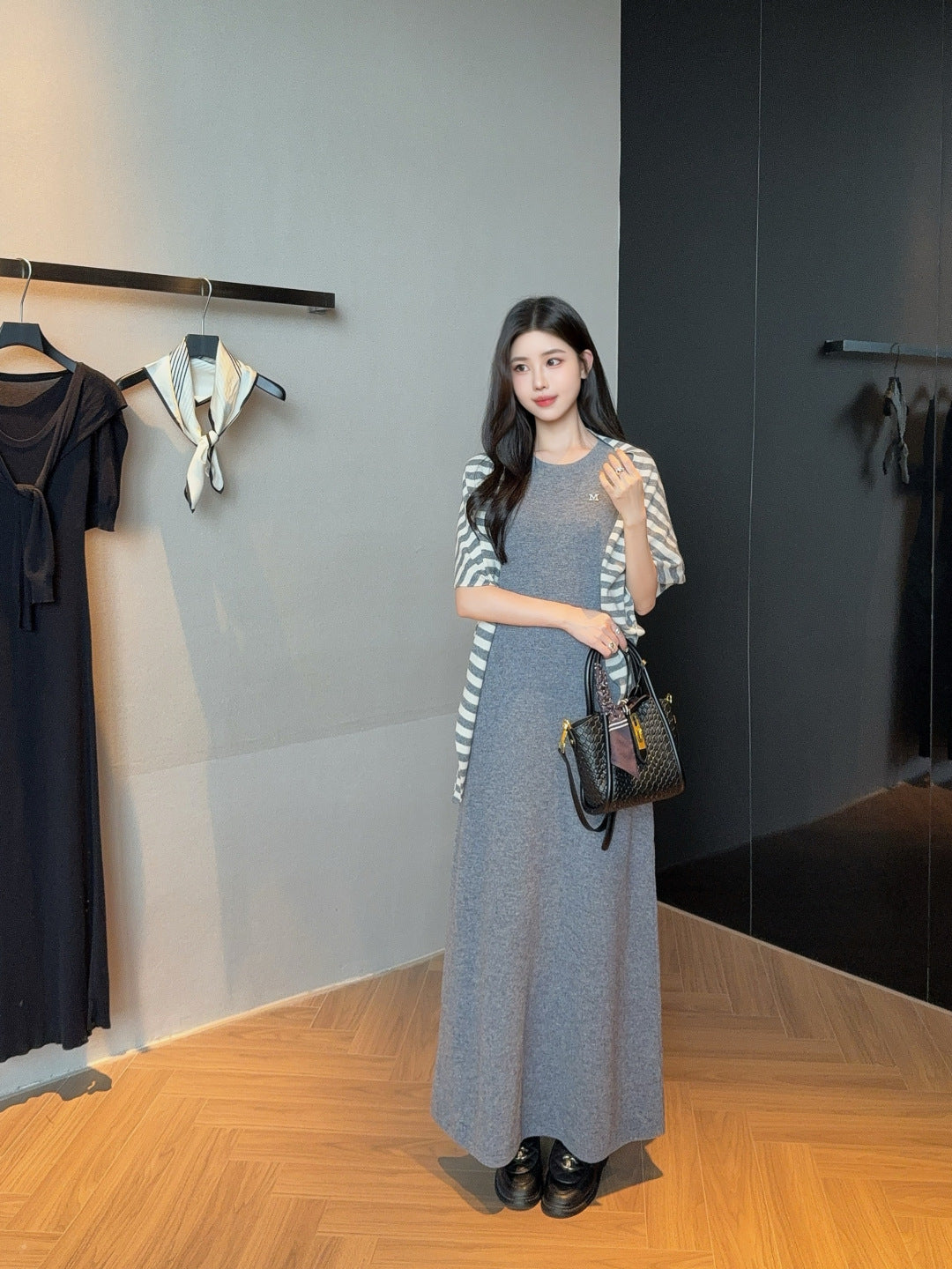 Max 25fw shawl dress