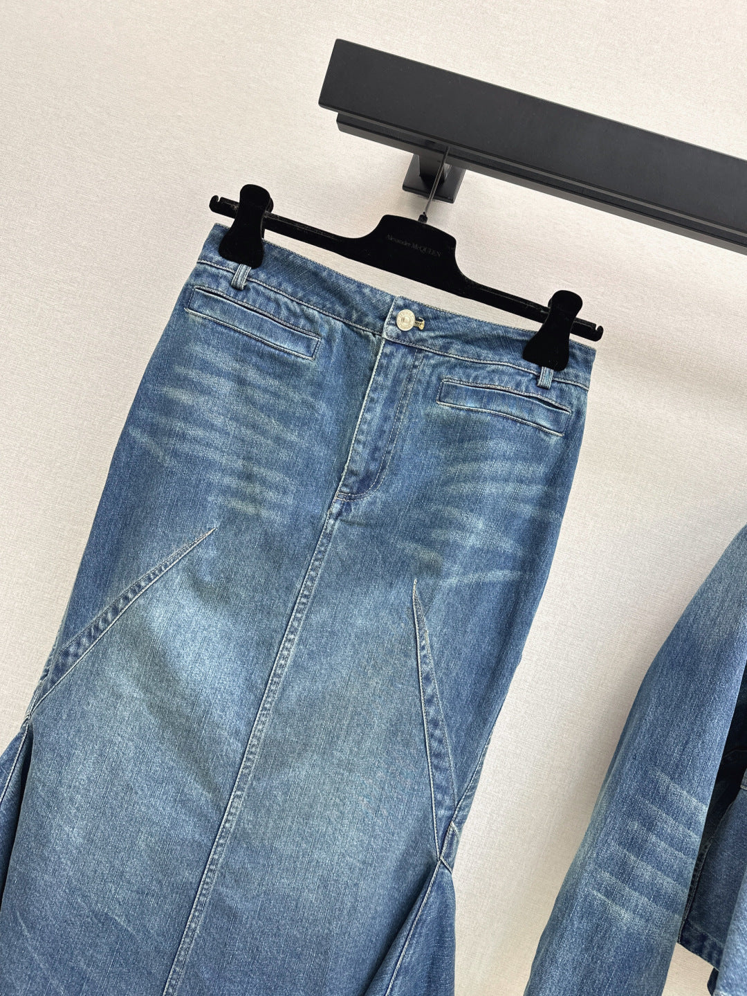 Mcq 25fw denim skirt