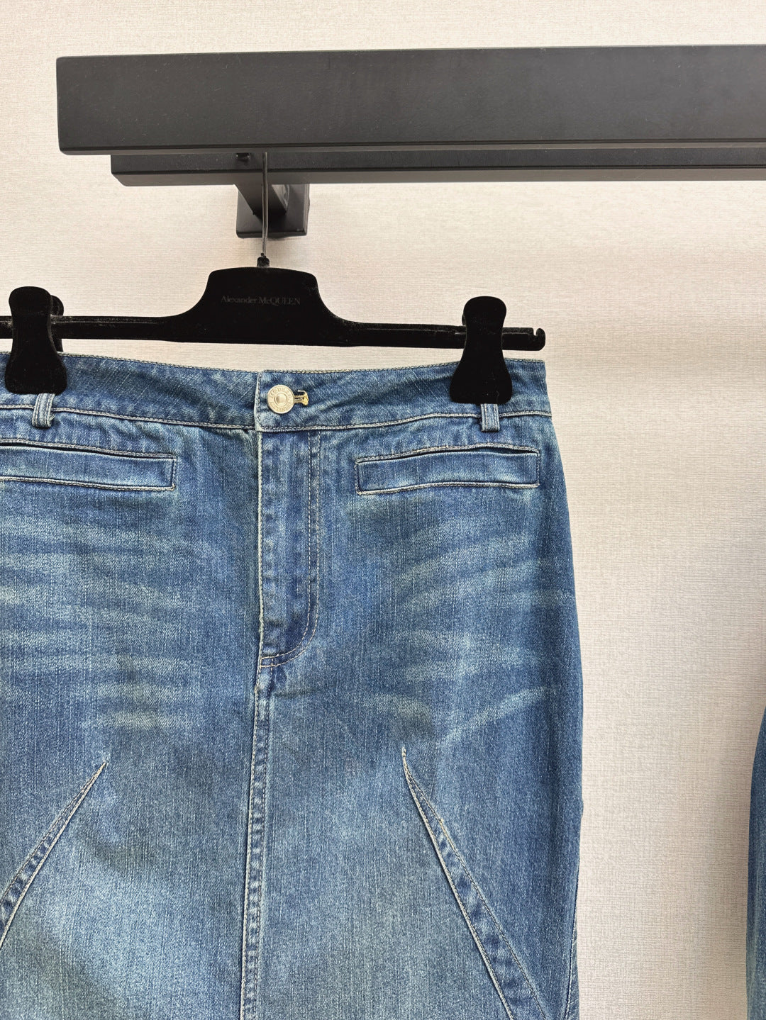 Mcq 25fw denim skirt