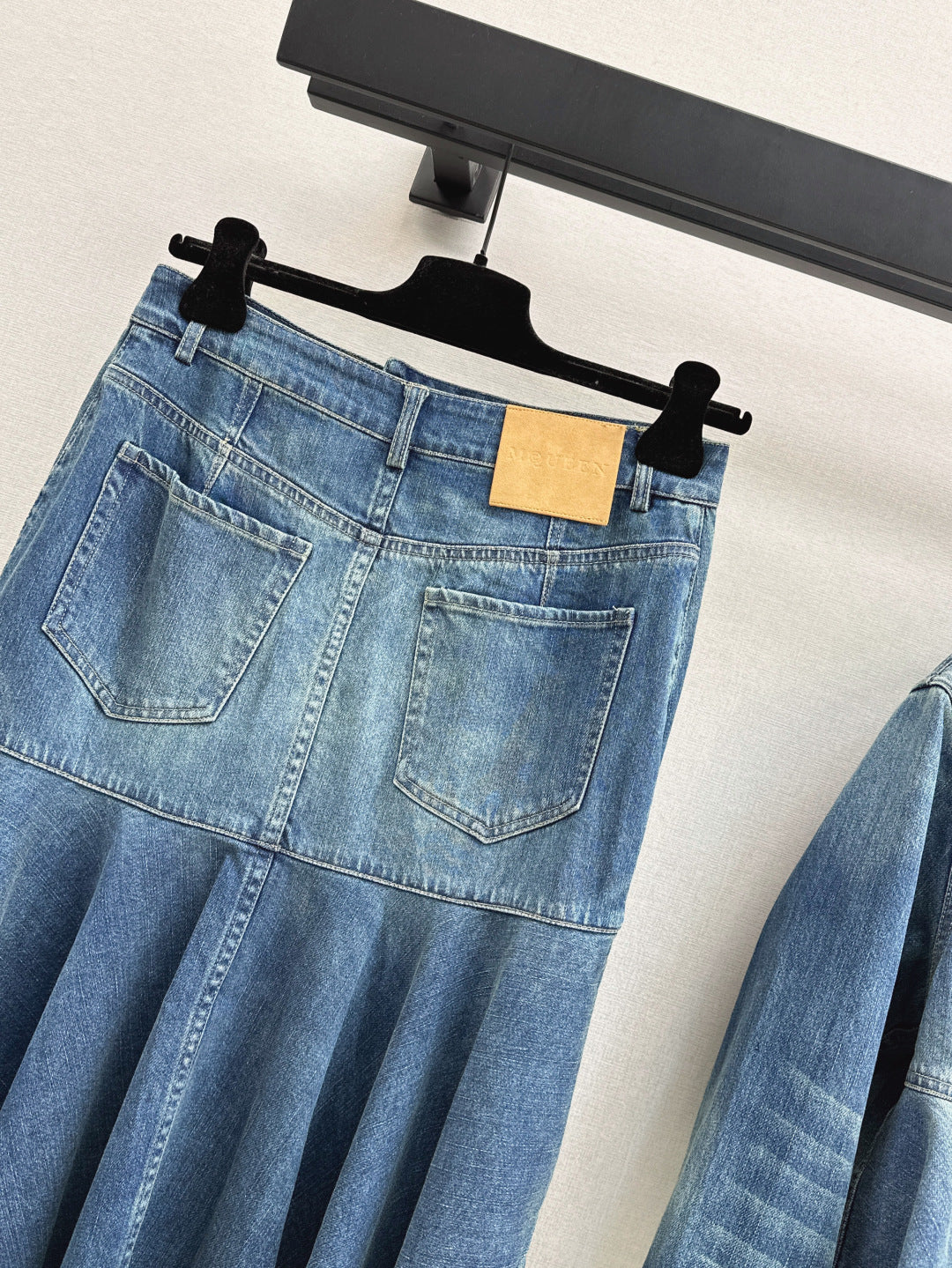 Mcq 25fw denim skirt