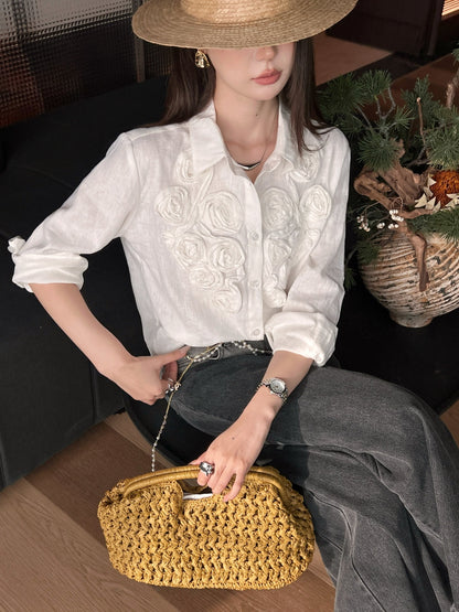 Zimm 25fw linen shirt