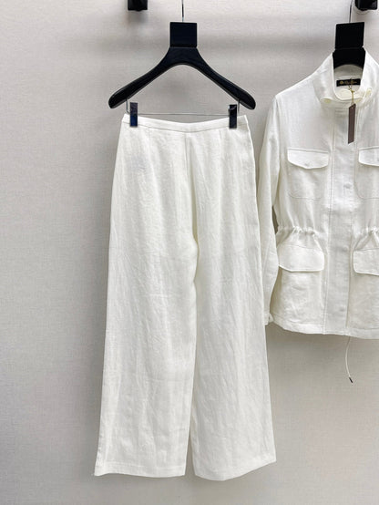 Loro 25fw linen suit