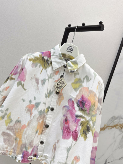 Loe 25fw printed jacket